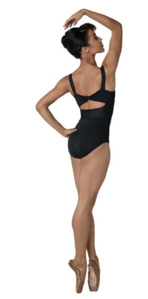 Le Bos Danznmotion Riley Cami Side Leotard With Mesh 22115A