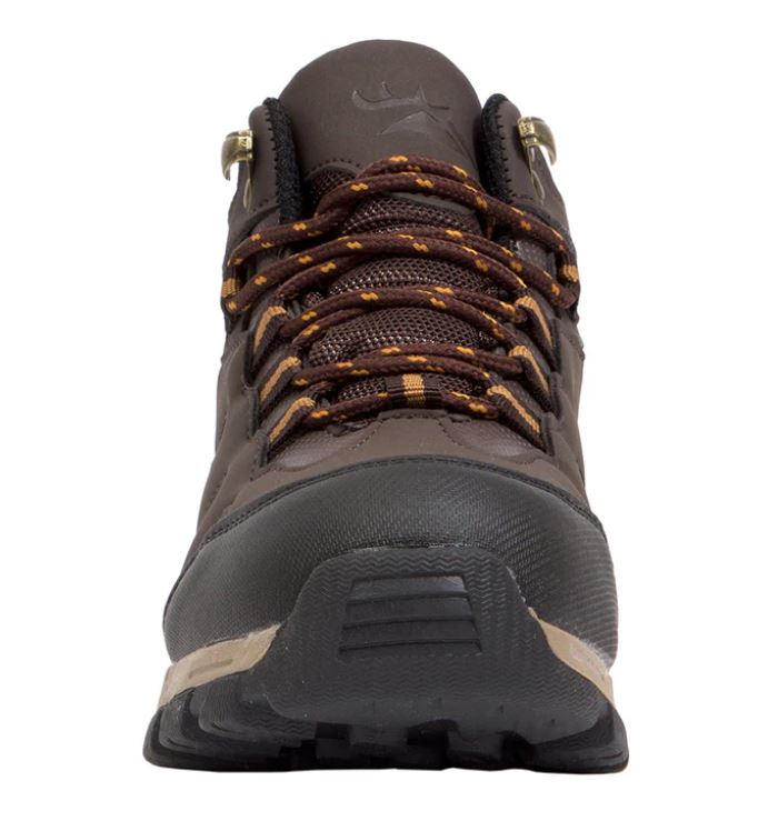 Le Bos Deer Stages Brown Drew Children's Hiking Boots DREW-BRN