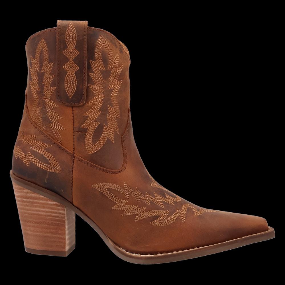 Le Bos Dingo Brown Rocky Top Women's Leather Booties DI2272-BRN