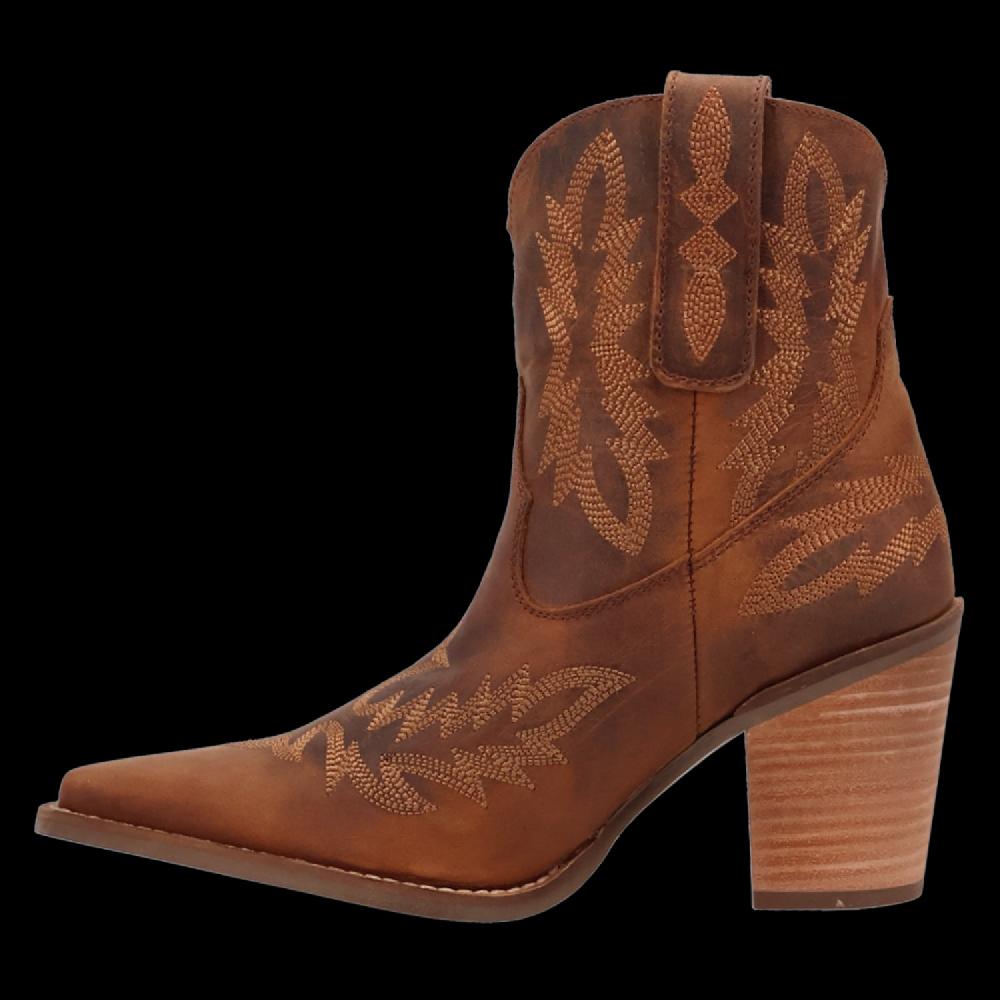 Le Bos Dingo Brown Rocky Top Women's Leather Booties DI2272-BRN