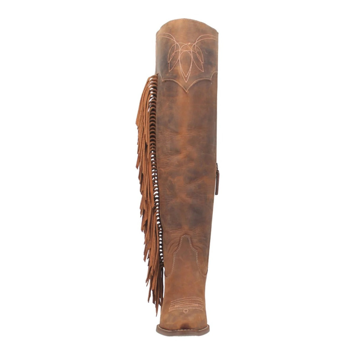 Le Bos Dingo Brown Sky High Womens Tall Western Boots DI604