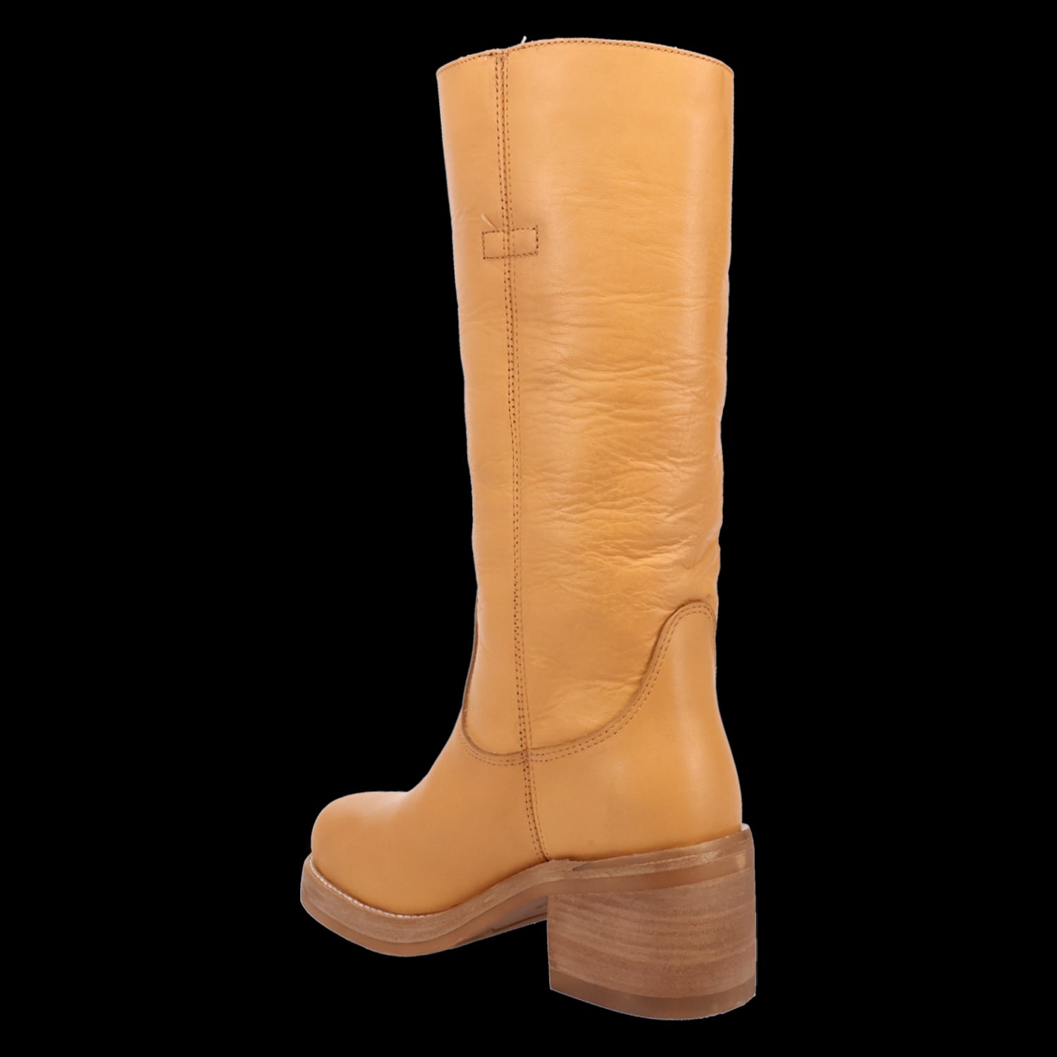 Le Bos Dingo Plantain Vagabond Women's 12 Inch Round Toe Leather Boots DI2287-PLANTAIN