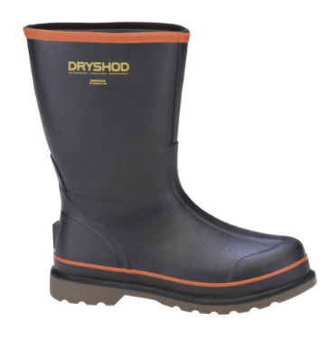 le bos Dryshod Black Hogwash Steel Toe Work Boot HGST-MM-RD
