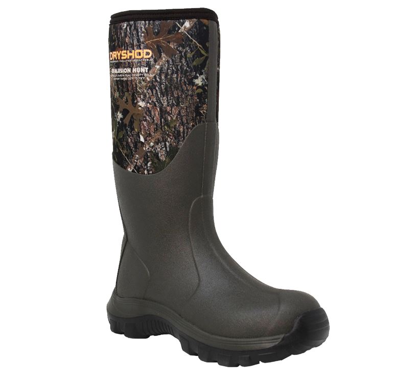 Le Bos Dryshod Camo/Bark Evalusion Hunt Men's Hunting Boots EVH-MH-CM