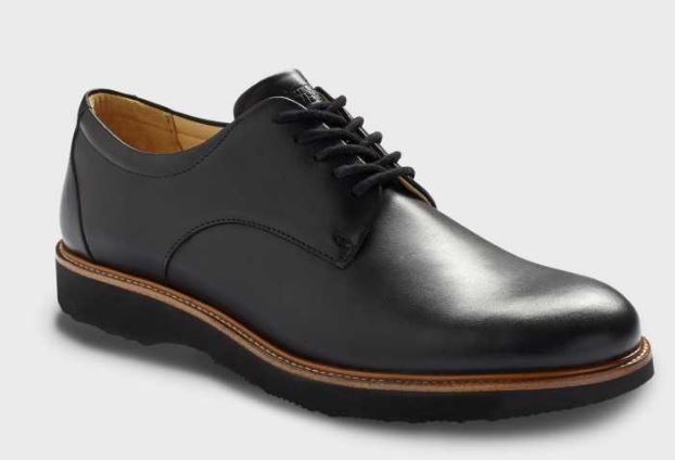le bos Dunhum Black Founder Full Grain Ox Mens Dress Shoes M2100-048