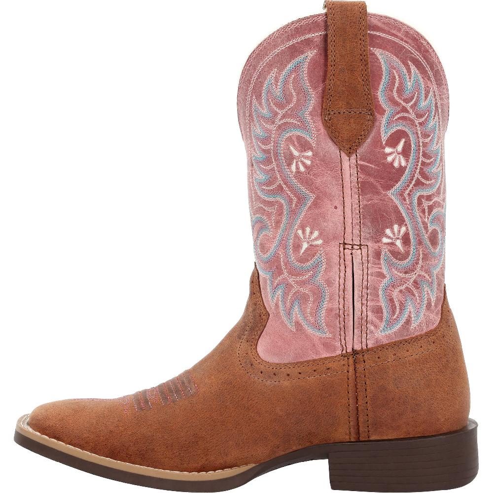 Le Bos Durango Brown/Rose Shyloh Women's Western Boots DRD0484