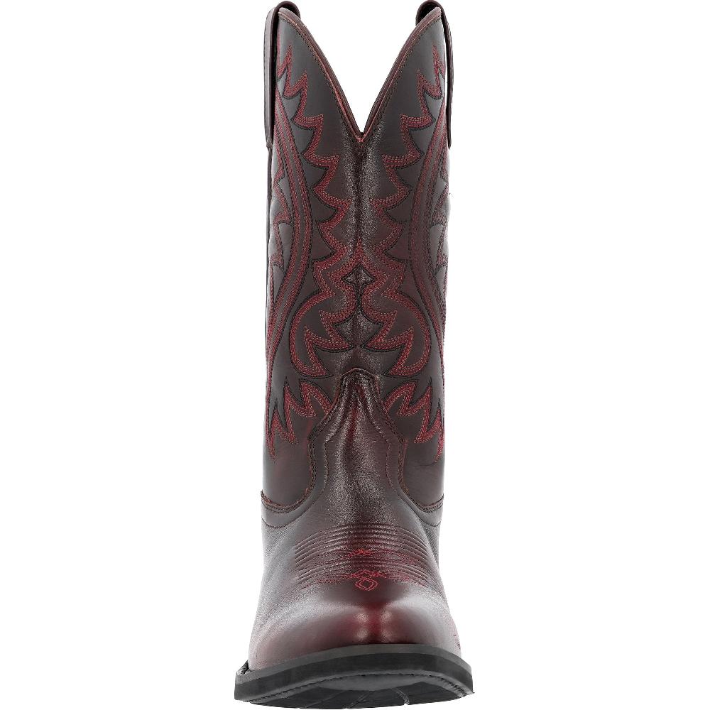 Le Bos Durango Burnished Burgundy Shyloh Men's Western Boots DDB0486