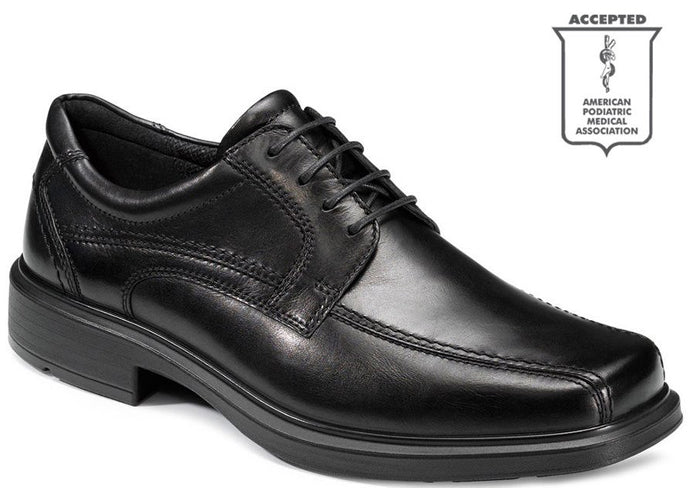 le bos Ecco Helsinki Bicycle Toe Tie Black Leather Ecco Mens Dress Shoes