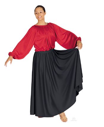 le bos Eurotard Adult Plus Size Lyrical Circle Skirt 13778P