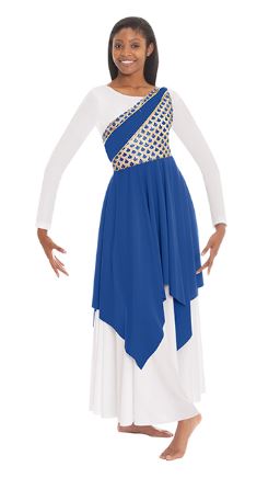 le bos Eurotard Girls Blessed Grace Tunic Top 79567C **ONLINE ONLY**