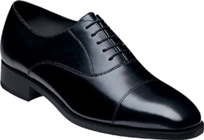 le bos Florsheim Edgar Black Leather Mens Dress 17168