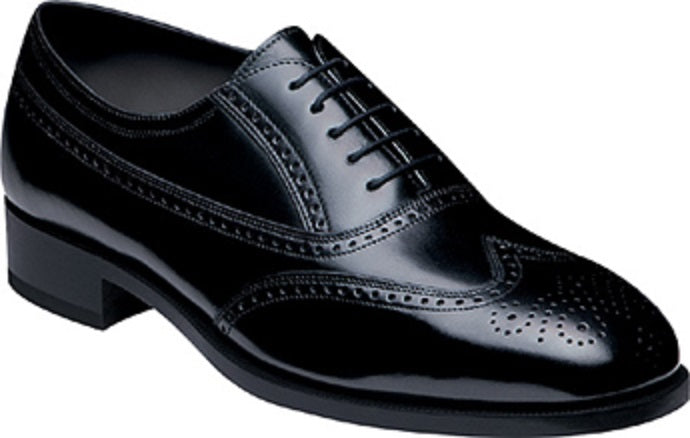 le bos Florsheim Erickson Black Leather Mens Dress 17166