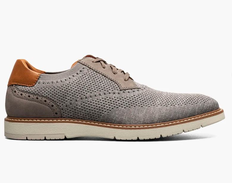 Florsheim Grey Vibe Men's Knit Oxford Shoes 14420-020