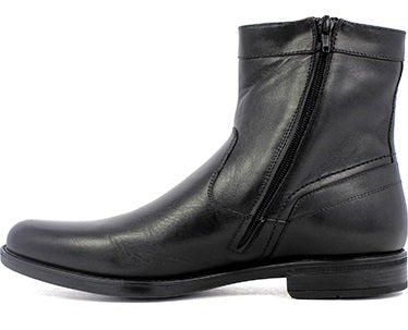Le Bos Florsheim Midtown Plain Toe Boot Black Leather Mens Dress 12140-001