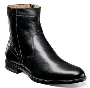 le bos Florsheim Midtown Plain Toe Boot Black Leather Mens Dress 12140-001