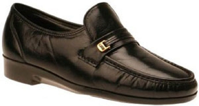 le bos Florsheim Riva Tech Slip On Black Leather Mens Dress 17008-01