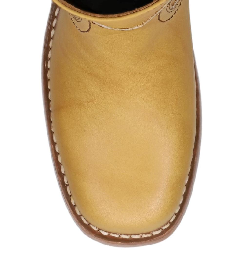 Le Bos Frye Banana Campus 14L Wide Calf 13 Inch Women's Round Toe Leather Western Boots 3477050WC-BAN