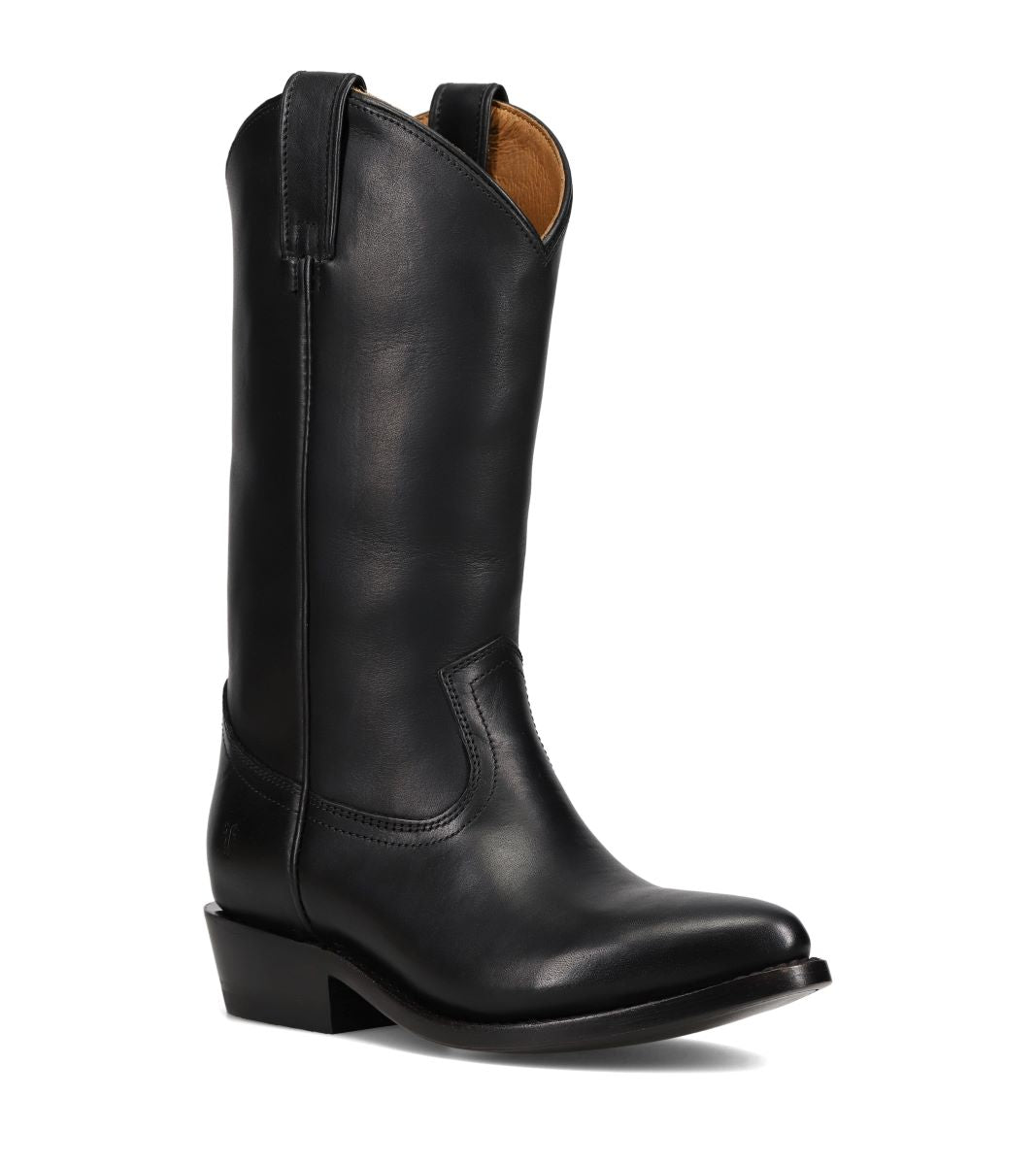 le bos Frye Black Billy Women's 11.5 inch Pointed Toe Pull On Boots 3470428-BLK