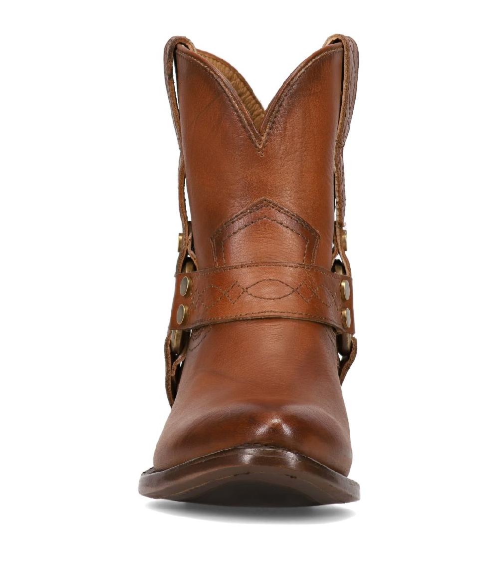 Le Bos Frye Saddle Billy Short Harness Women's Western Short Boots FR41242-SADD