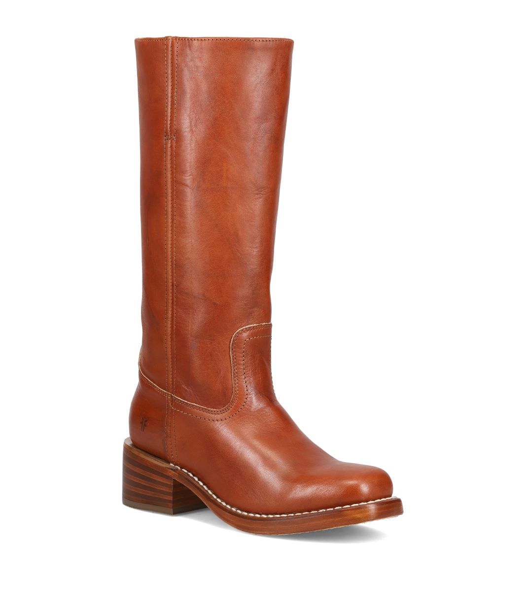 le bos Frye Saddle Campus 14L 13inch Women's Round Toe Leather Boots 3477050-SDL