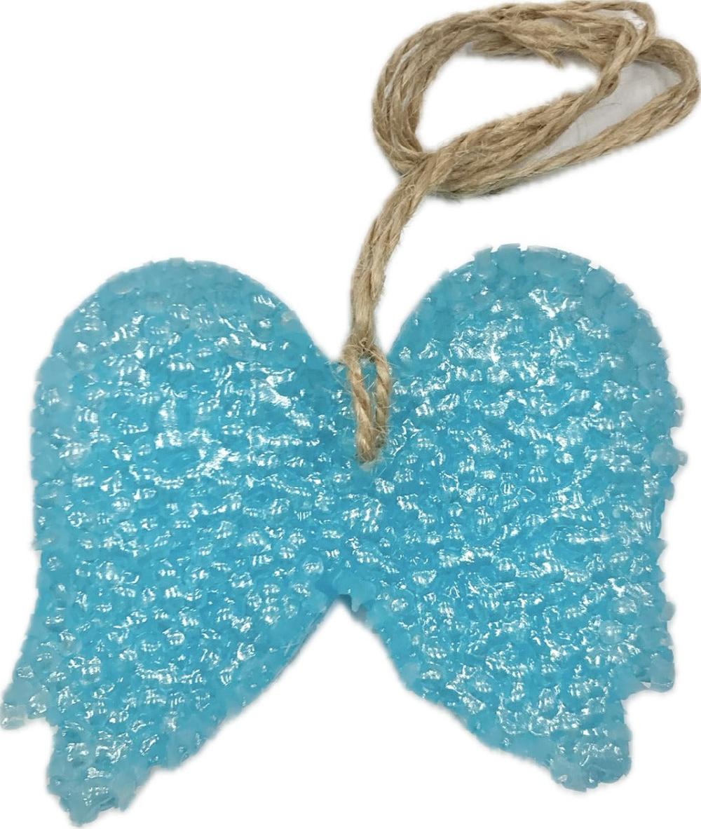 le bos Funky Freshies Light Blue Wings Shaped Wonderstruck Scented Freshener 1624
