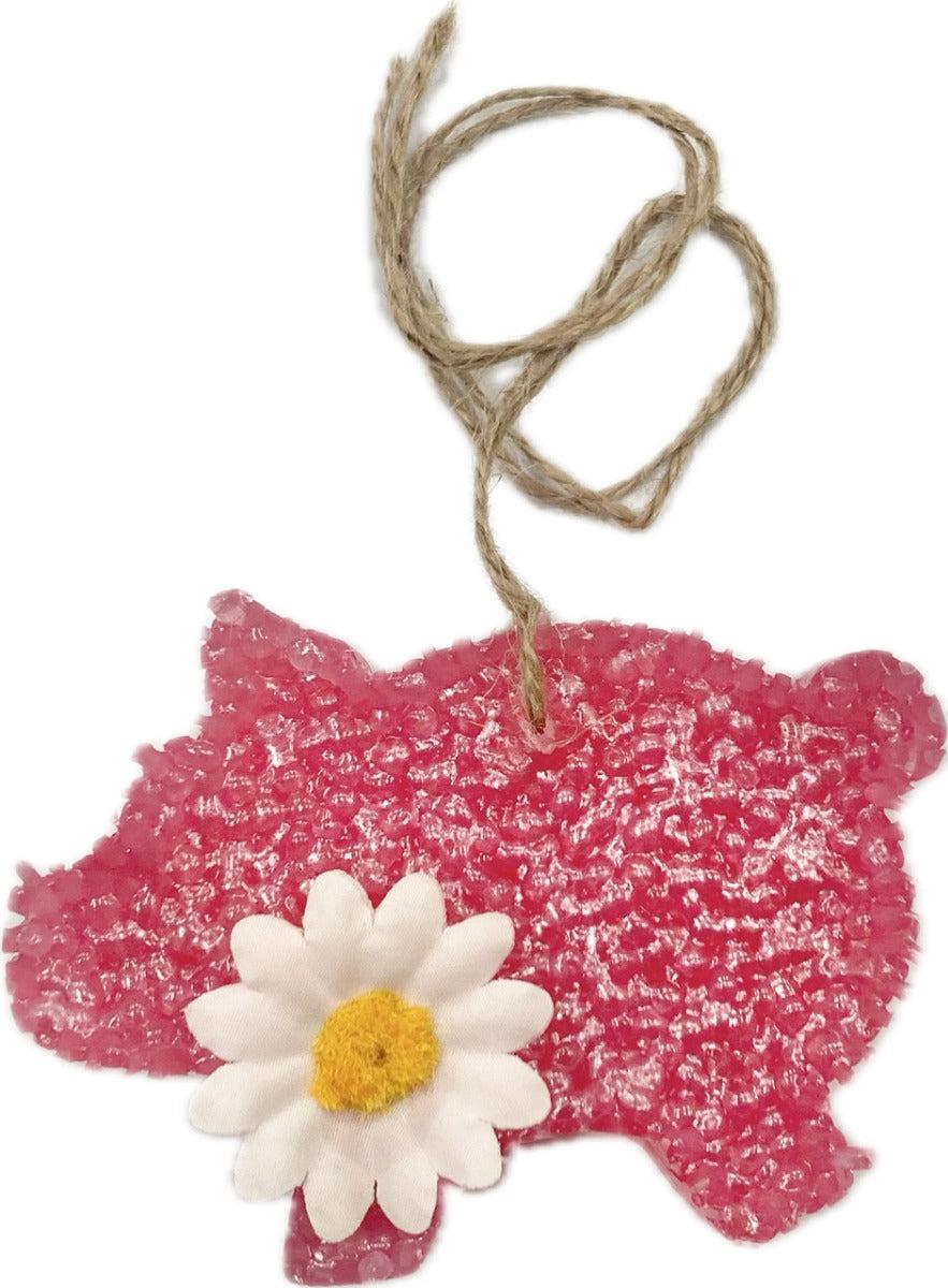 le bos Funky Freshies Pink Pig Shaped Bombshell Scented Freshener 1612