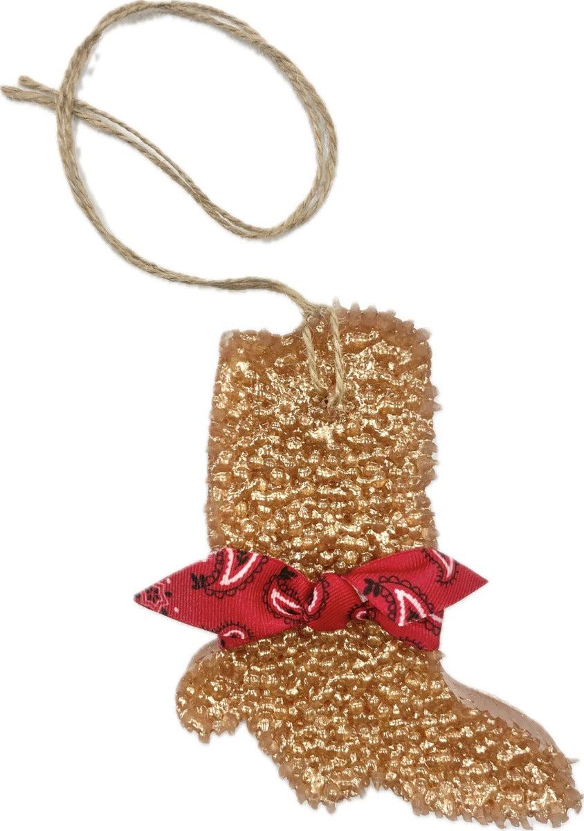 le bos Funky Freshies Rose Gold Boot Shaped Hollister Air Freshener 1610