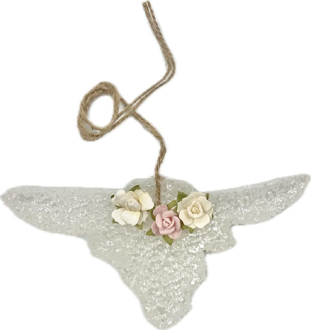 le bos Funky Freshies White Longhorn Shaped Graphite Scented Freshener 1613