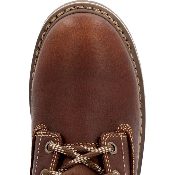 Le Bos Georgia Boot Brown AMP LT Edge 6 Inch Womens Alloy Toe Work Boots GB00515