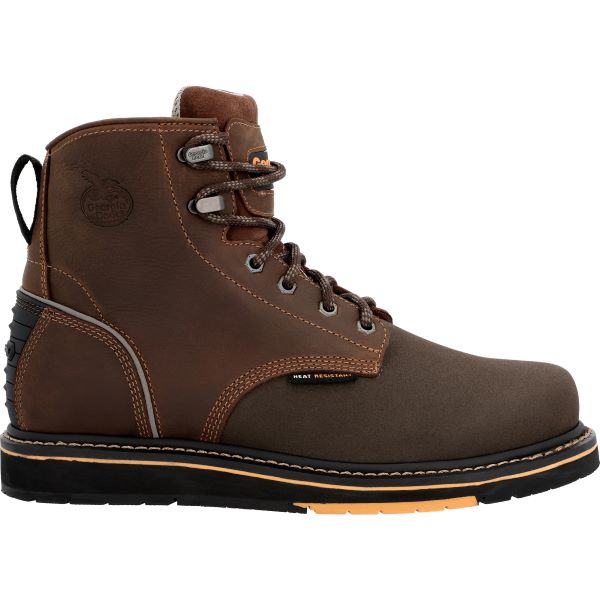 Georgia Boot Brown AMP LT Power Wedge Mens Composite Toe Work Boots GB00519