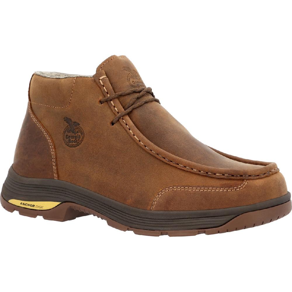 Le Bos Georgia Boot Brown Athens Superlyte Men's Waterproof Wallabe Boots GB00646