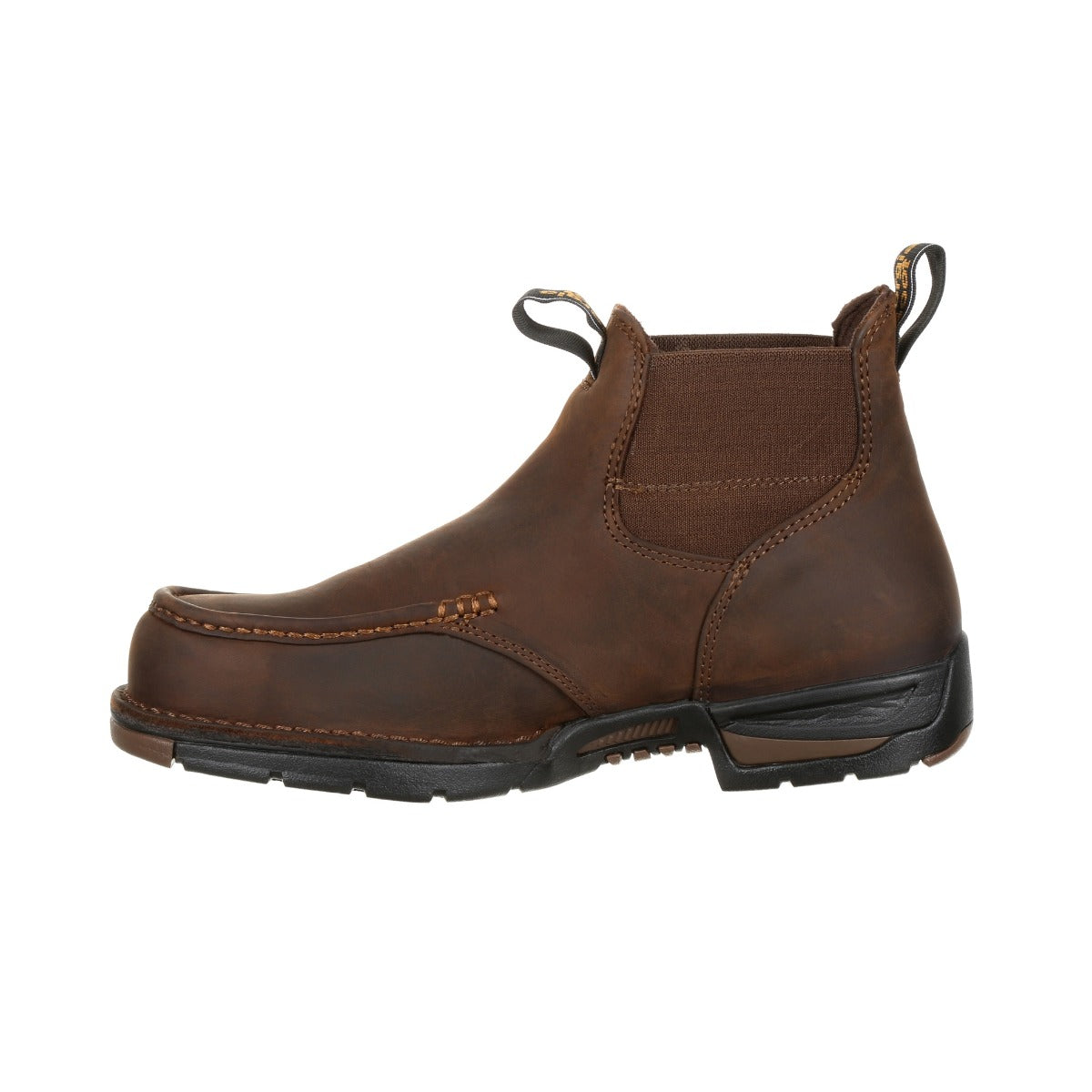 Le Bos Georgia Boot Dark Brown Athens Chelsea Waterproof Mens Work Boots GB00156