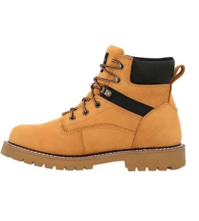 Le Bos Georgia Boot Wheat 37 Steel Toe Waterproof Men's Work Boots GB00673