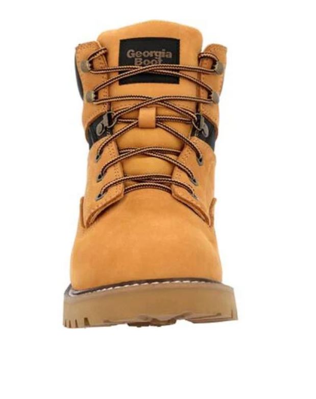 Le Bos Georgia Boot Wheat 37 Steel Toe Waterproof Men's Work Boots GB00673