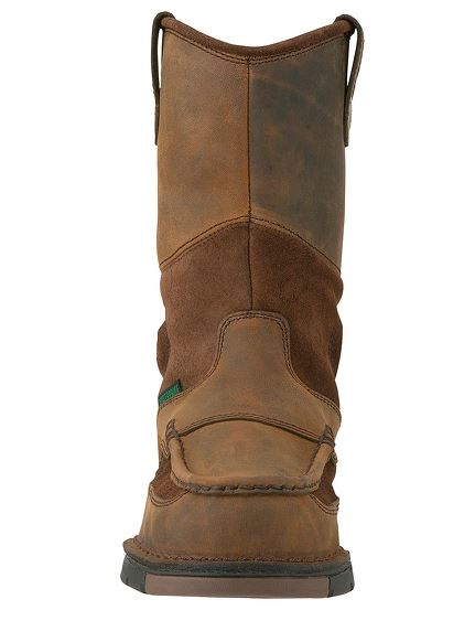 Le Bos Georgia Boots Athens Brown Steel Toe Waterproof Mens Wellington Work Boots G4603 **ONLINE ONLY