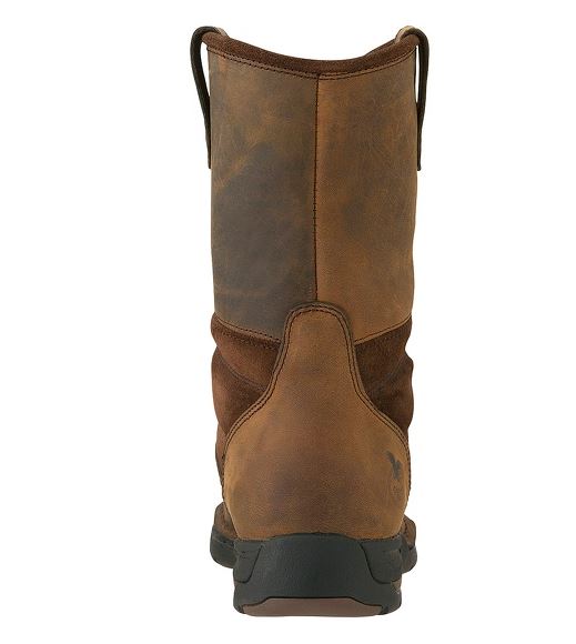Le Bos Georgia Boots Athens Brown Steel Toe Waterproof Mens Wellington Work Boots G4603 **ONLINE ONLY