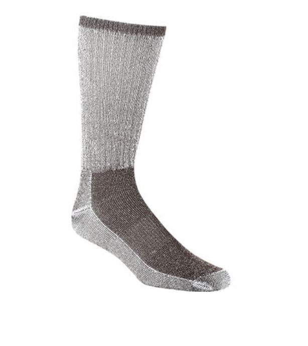 le bos Georgia Boots Brown 2 Pack Dri-Knit Men's Crew Socks GB3001 BROWN