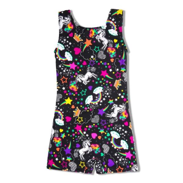 le bos Girl Power Sport Unicorn Biketard LE103BB-UNICORN