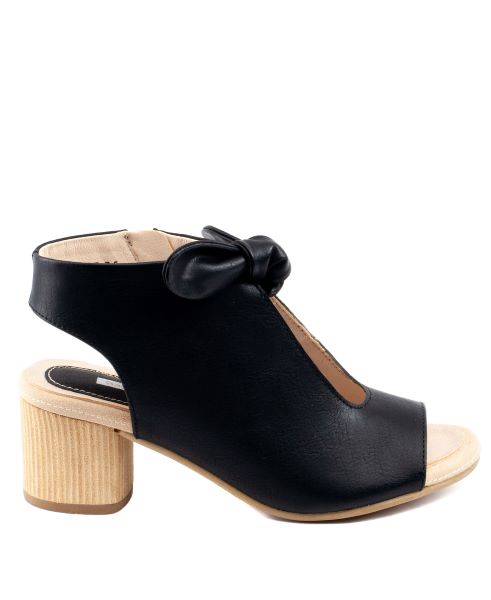 Le Bos Good Choice Black Kimora Women's Heeled Sandals KIMORA-BLK