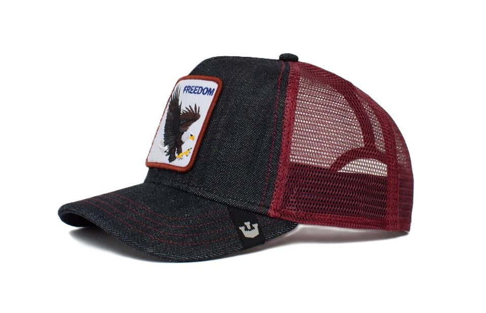 Le Bos Goorin Bros Navy The Freedom Eagle Cap 101-0384-NVY