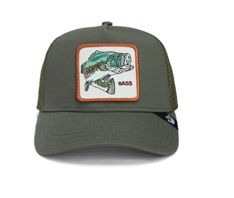 le bos Goorin Bros Olive Gone Fishin' Cap 101-2121-OLI
