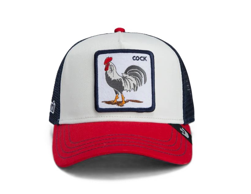 le bos Goorin Bros White Team Rooster Cap 101-2009-WHI