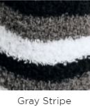 le bos Harmonie 18 Inch Pamper Striped Legwarmer CK10984W