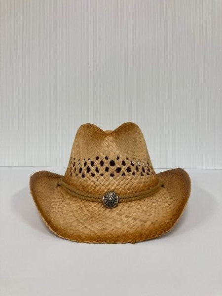 le bos Hat Vision Raffia Hatra Childrens Western Hat R40K