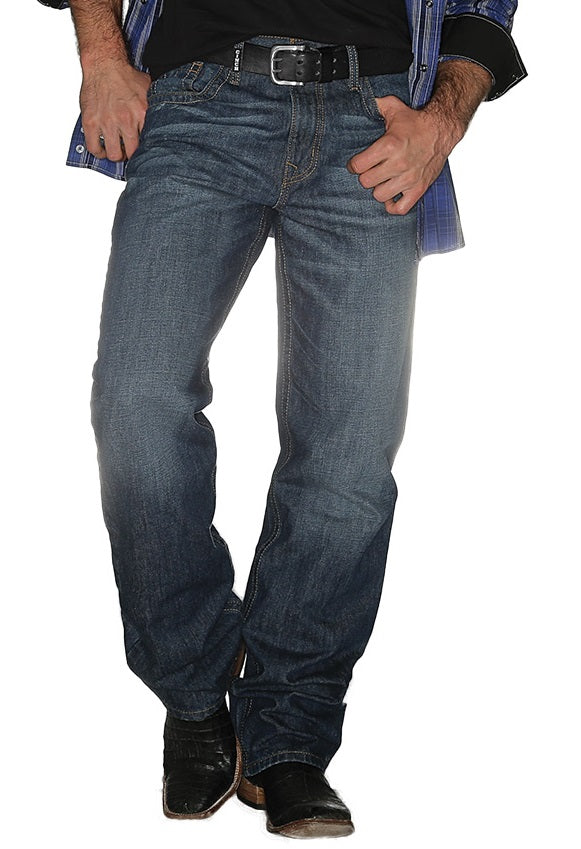 le bos HB50134001 Garth Brooks Sevens by Cinch Mens Relaxed Boot Cut Jeans