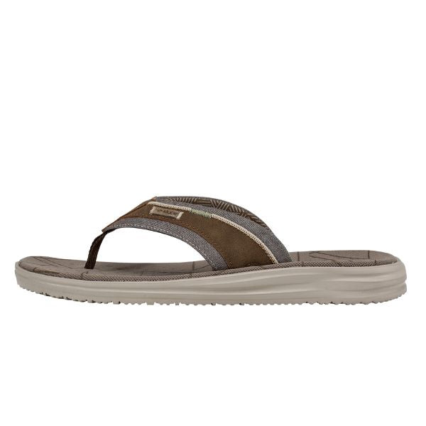 Le Bos Hey Dude Brown Sami Free Mens Sandals 112281500