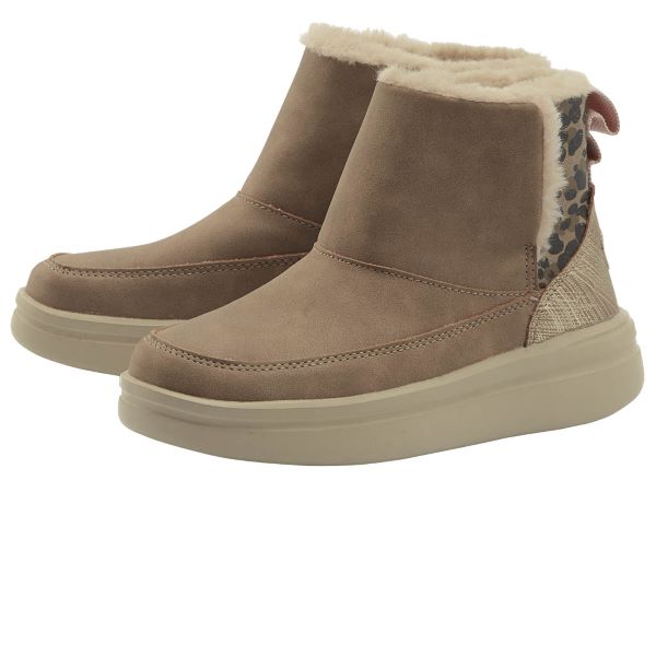 Le Bos Hey Dude Chestnut Mel Youth Booties 130281602