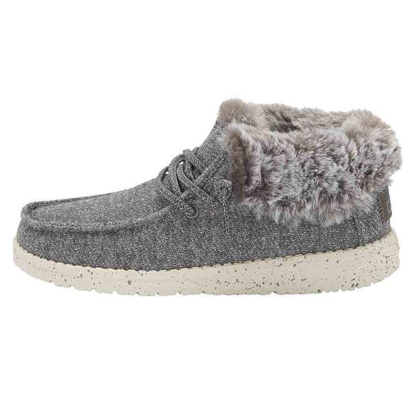 Le Bos Hey Dude Grey Britt Youth Sized Booties 130193000