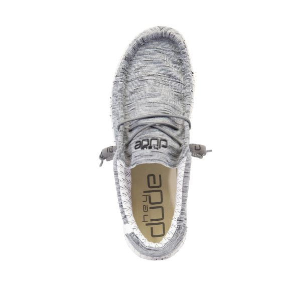 Le Bos Hey Dude White Wally Stone Men's Casual Shoes 40019-1KA