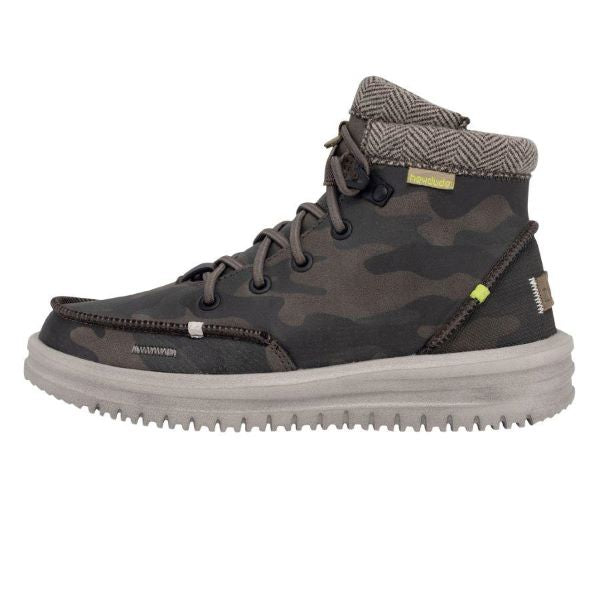 Le Bos Hey Dude Woodland Camo Bradley Youth Shoes 130318339